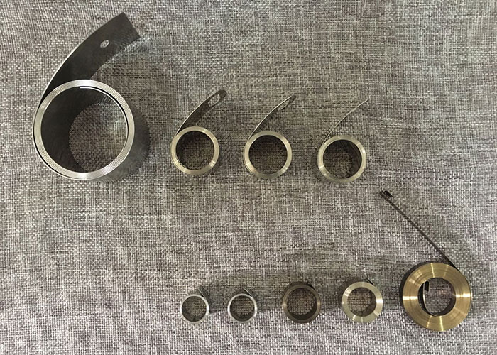 平面渦卷彈簧，選材鑫發(fā)301彈簧鋼